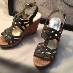 Guess cork soul sandals